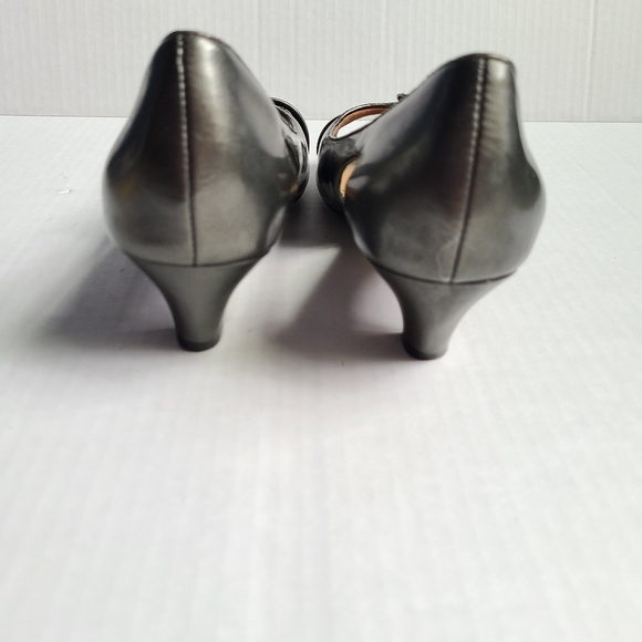 TROTTERS silver sandals heels - Picture 5 of 7